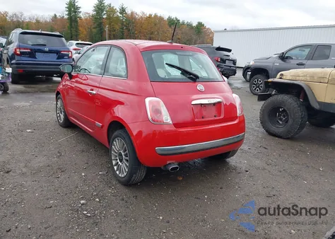 2012 Fiat 500 Lounge из США, поврежденный, VIN 3C3CFFCR9CT137796